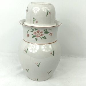 1985 Vintage FTD Floral Tumble Up Cream  Porcelain